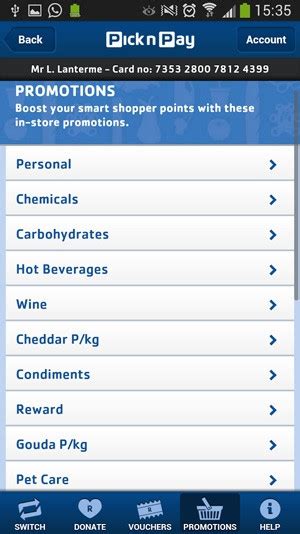 smartshopper pnp app